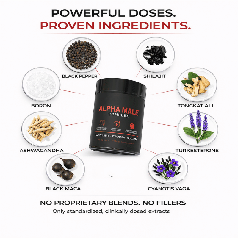 Alpha Male Complex Gummies
